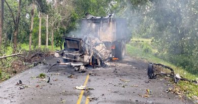 Desde una volqueta guerrilla atacó base militar en Arauca. 16 soldados heridos