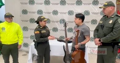 Policía recuperó instrumentos musicales en Pasto