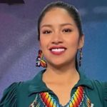 Sandra Chindoy, oriunda del Valle de Sibuny, Alto Putumayo, quiere cambiar de profesión de periodista a congresista.