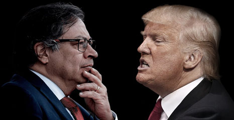 bogota petro vs trump