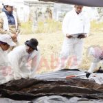 pasto cementerio cuerpos