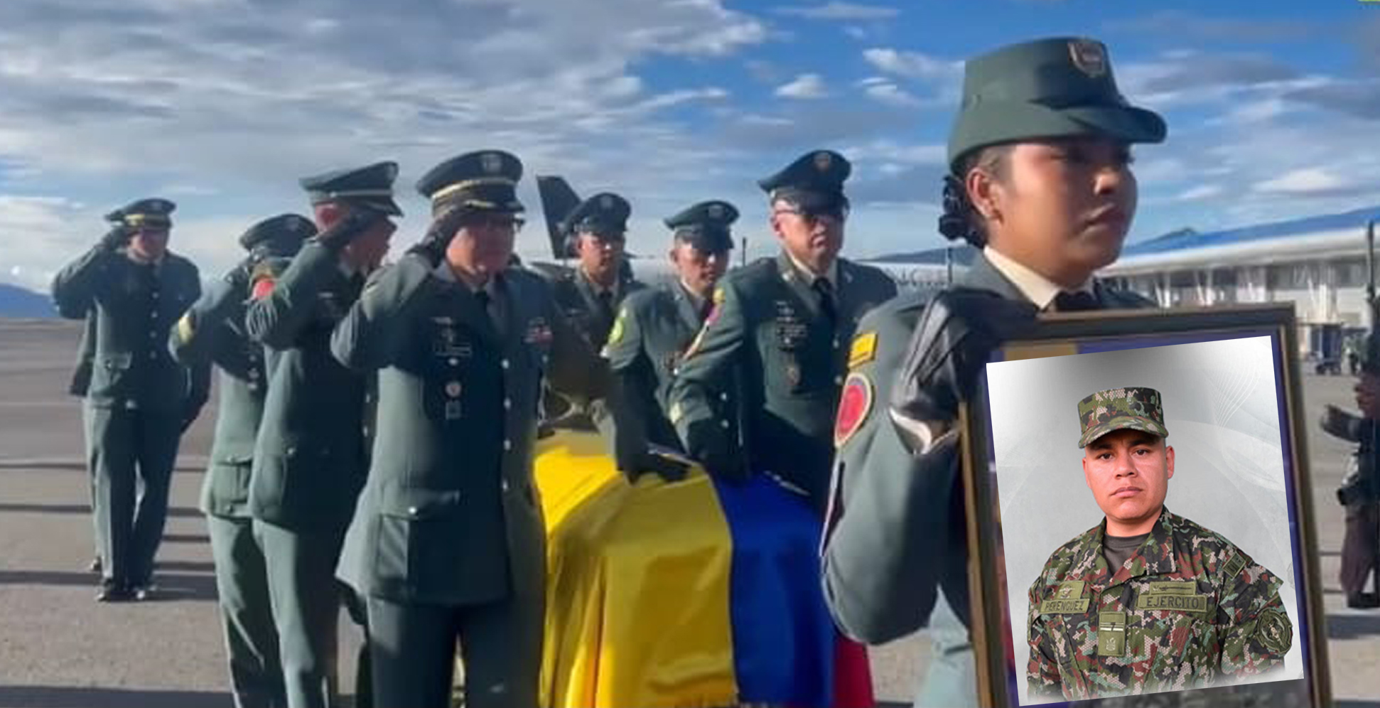 En Córdoba con honores despidieron militar fallecido en combates