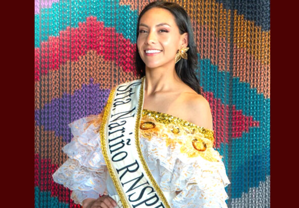 Nariñense es la virreina del XVIII Reinado Nacional de San Pedro 2026