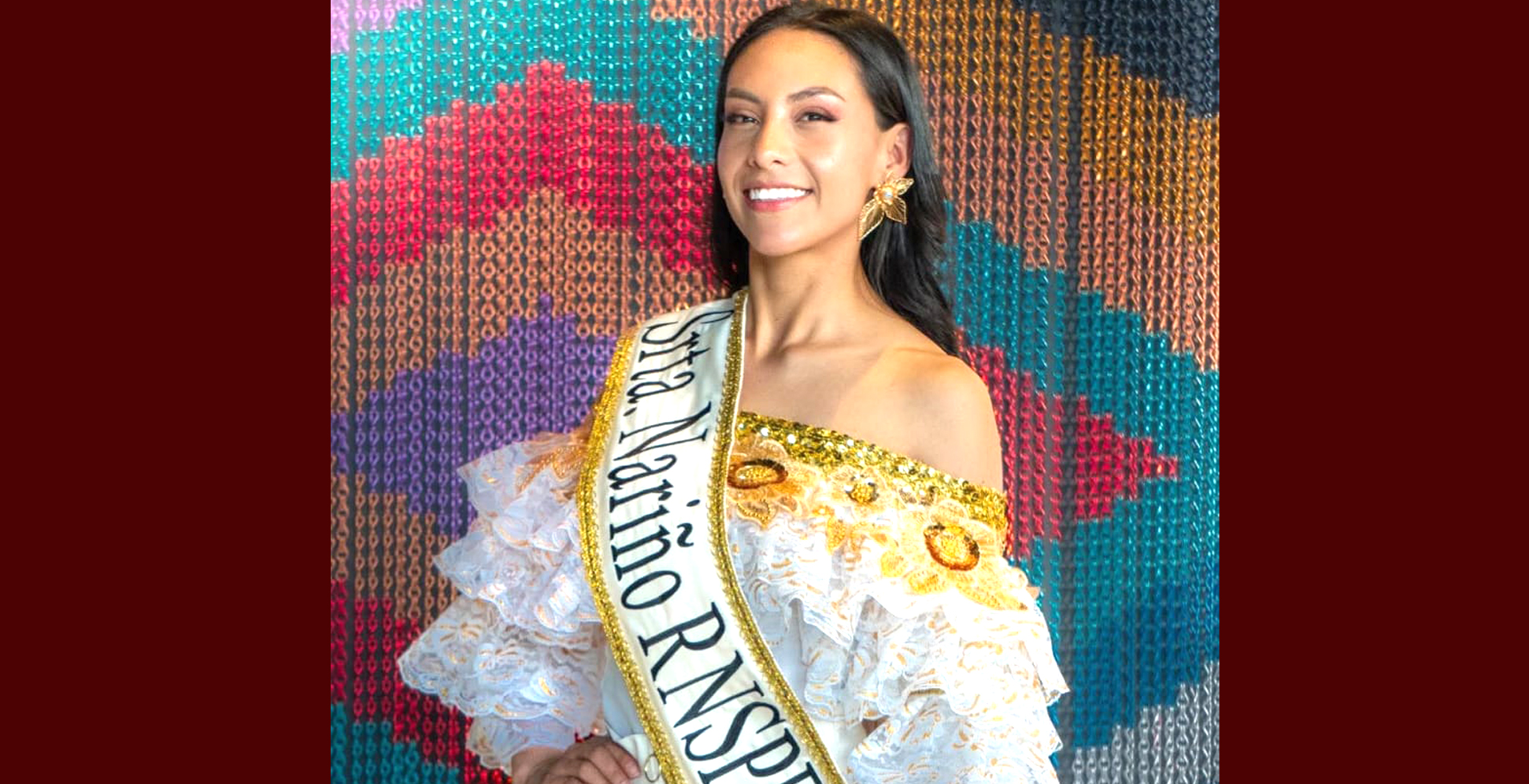 Nariñense es la virreina del XVIII Reinado Nacional de San Pedro 2026