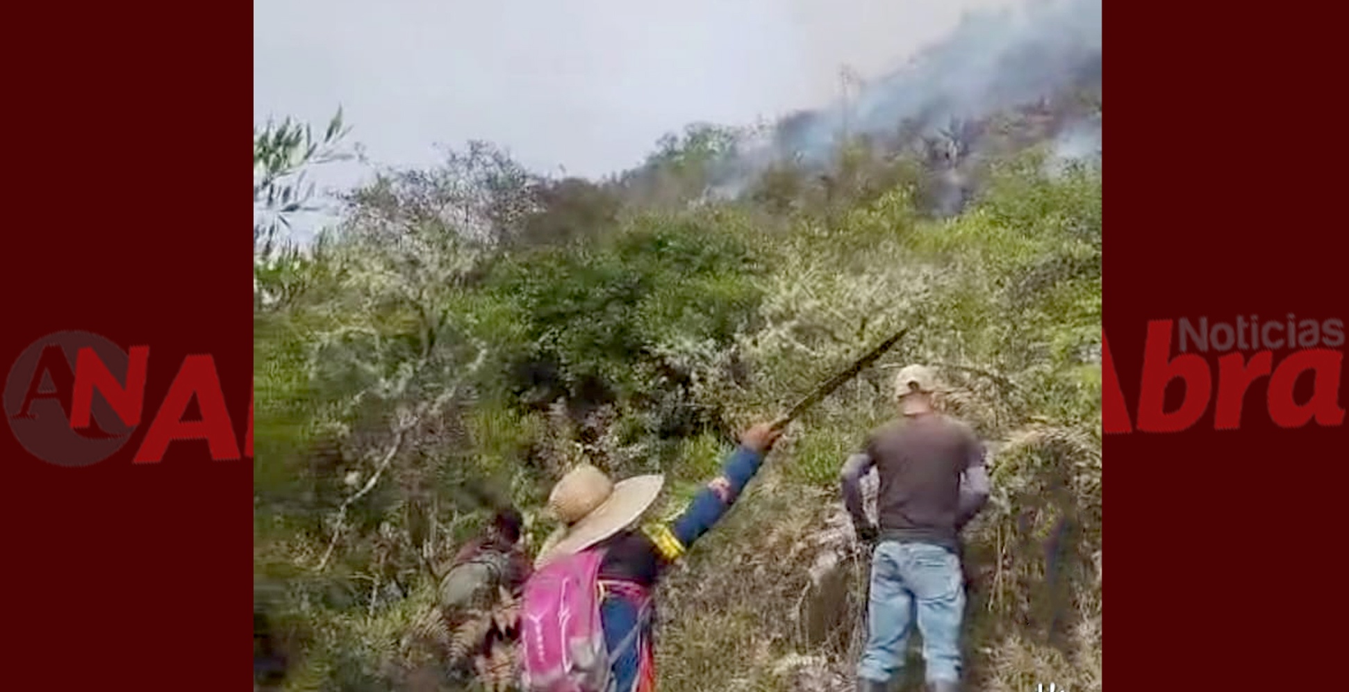 cumbitara incendio forestal