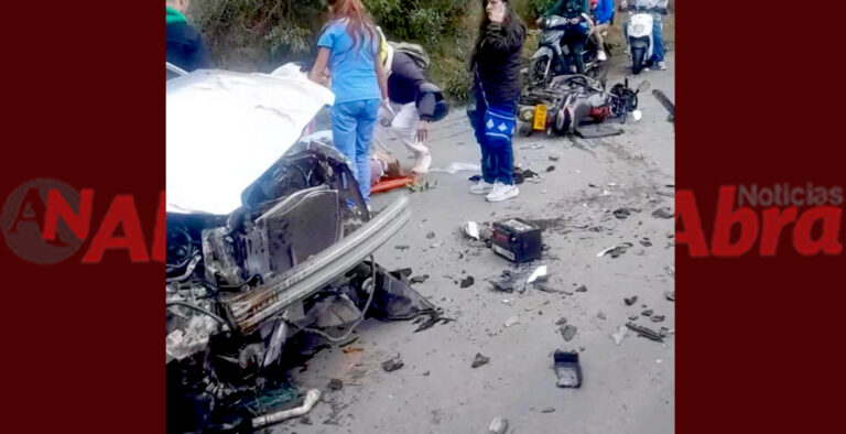 pasto accidente