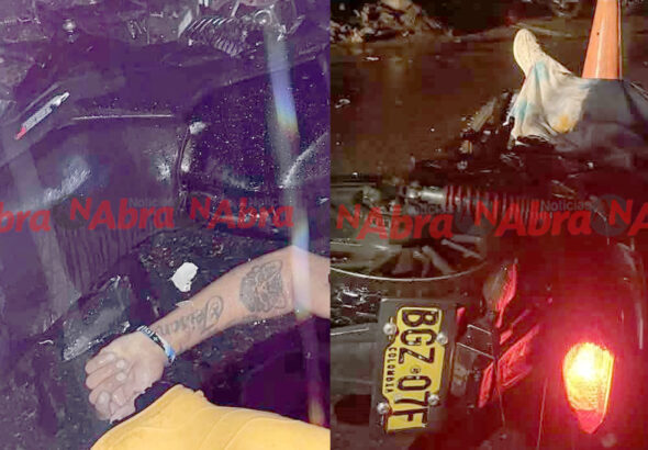 tumaco llorente accidente